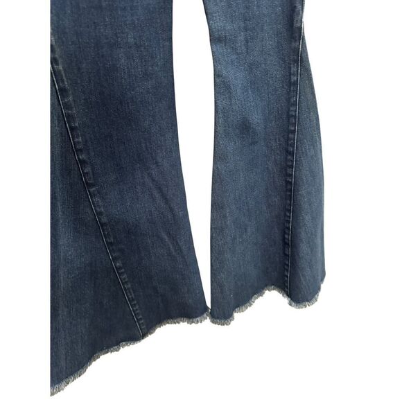 Mumu Blue Berkeley Flare Jeans - Size S - New - Picture 5 of 7
